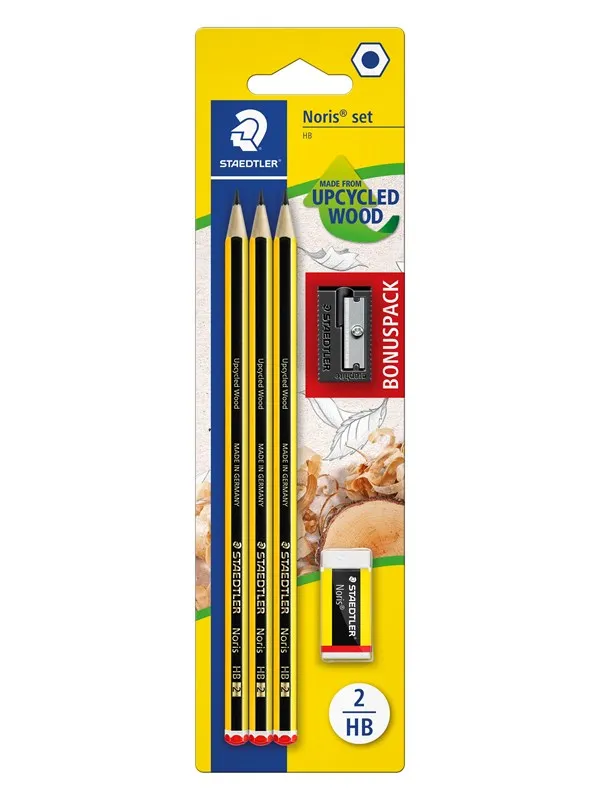 Staedtler Pencil Noris HB set bc    100% PEFC