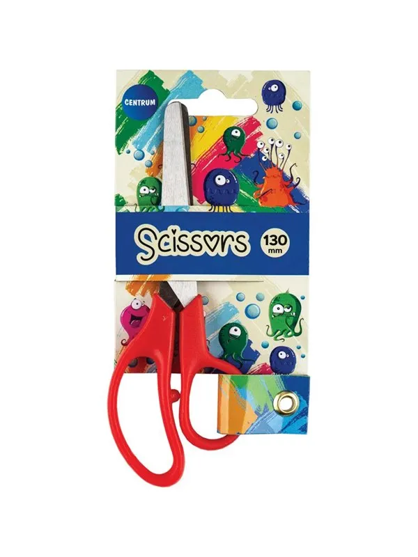 CENTRUM Scissors 130 mm. Ass. On card