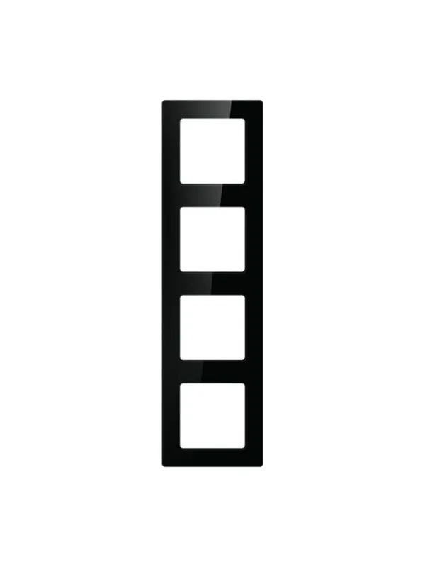 Avatto Quadruple frame socket N-TS10-Frame-B4 (black)