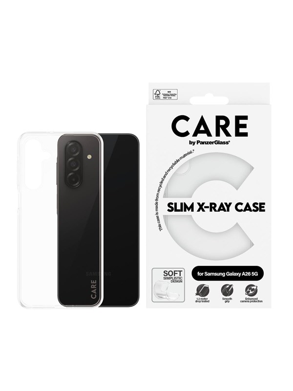 CARE by PanzerGlass Fashionable Case Transparent X-Ray Soft Basic Samsung Galaxy A26 5G