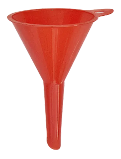 Tragt KZ1214 orange plast 50mm