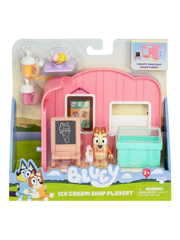 Bluey Mini Playset Ice Cream Shop