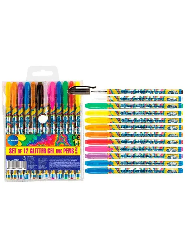 CENTRUM Glitter Gel Pen 12 ass.