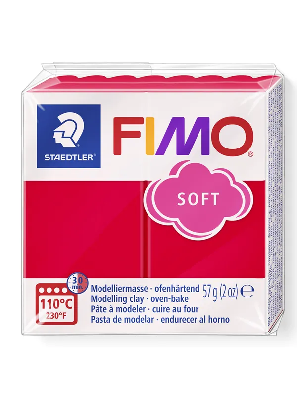 Staedtler Mod. clay FIMO soft Christmas red