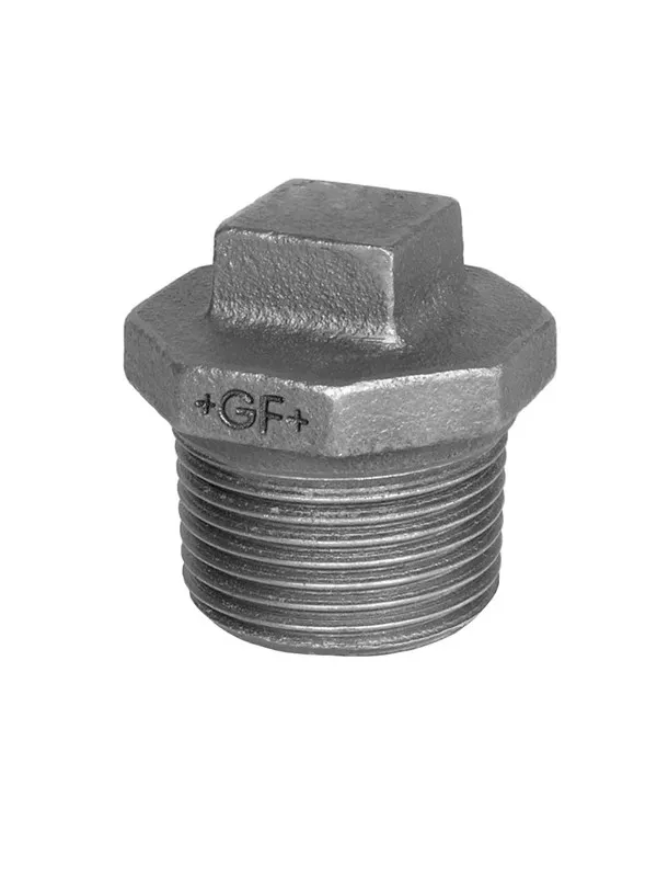 Georg-Fischer Plug beaded black 1/4