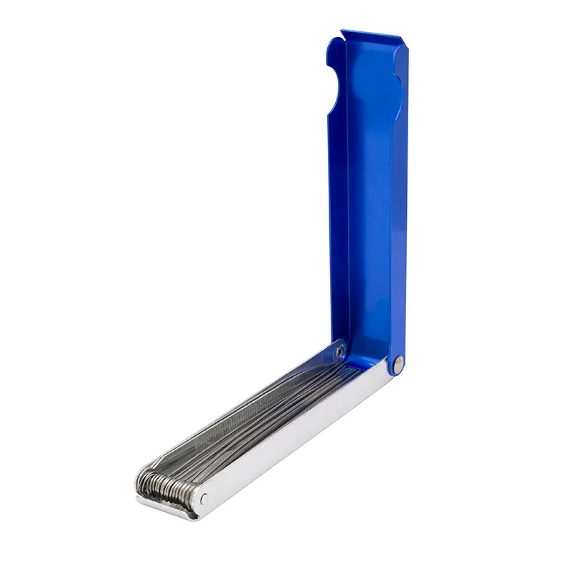 WLDPRO Rensenålsett Ø0,4-2,5 mm i metallboks og lengde 100 mm