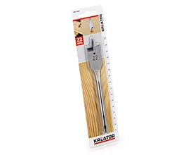 Flattbor 22,0 mm x 152 mm - 1/4" skaft