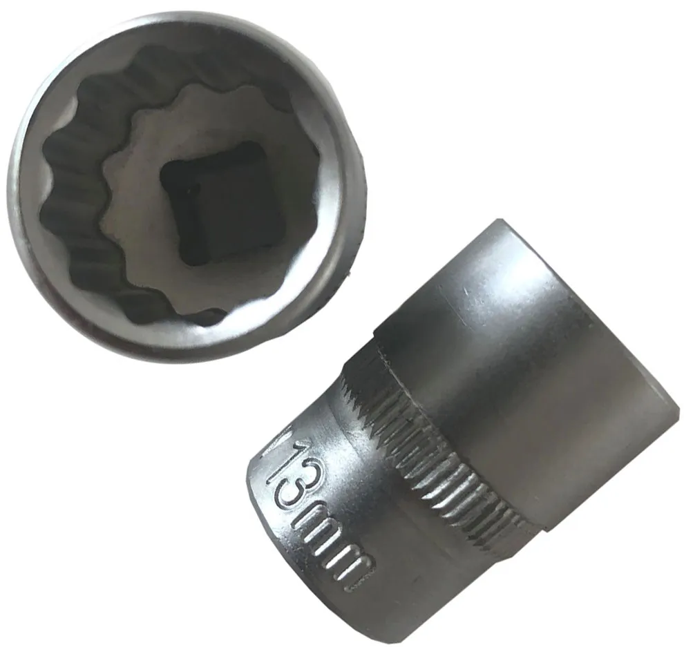 BATO Topp kort 1/4" x 13mm. 12kt.