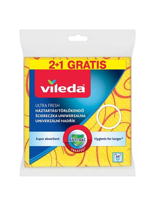 Vileda Universal cloth with silver ions 3 pcs.