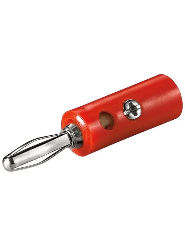 Pro Banana Plug 4mm - Red
