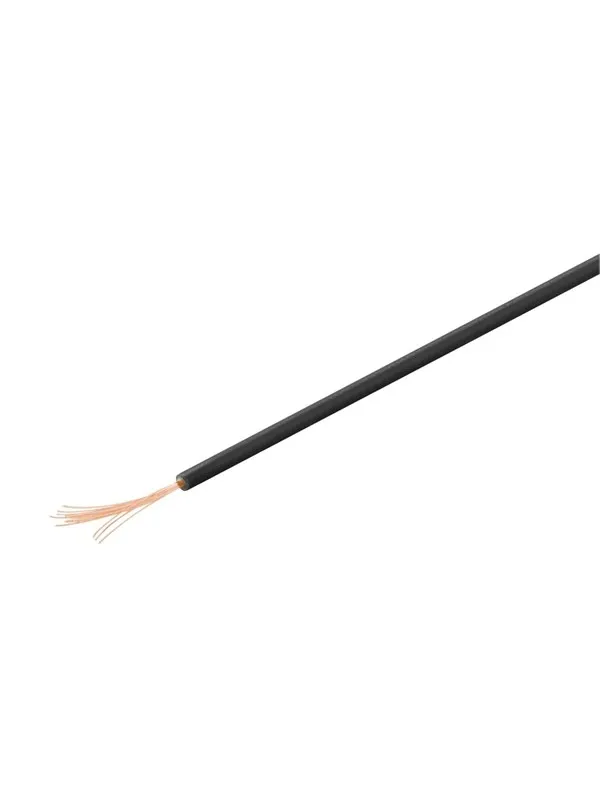 Pro Insulated copper wire black
