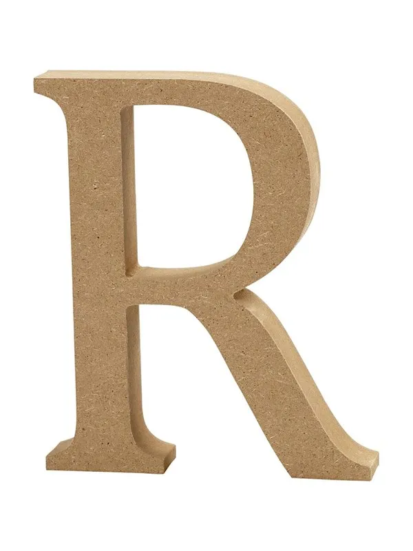Creativ Company Letter R MDF 8cm 1pc.
