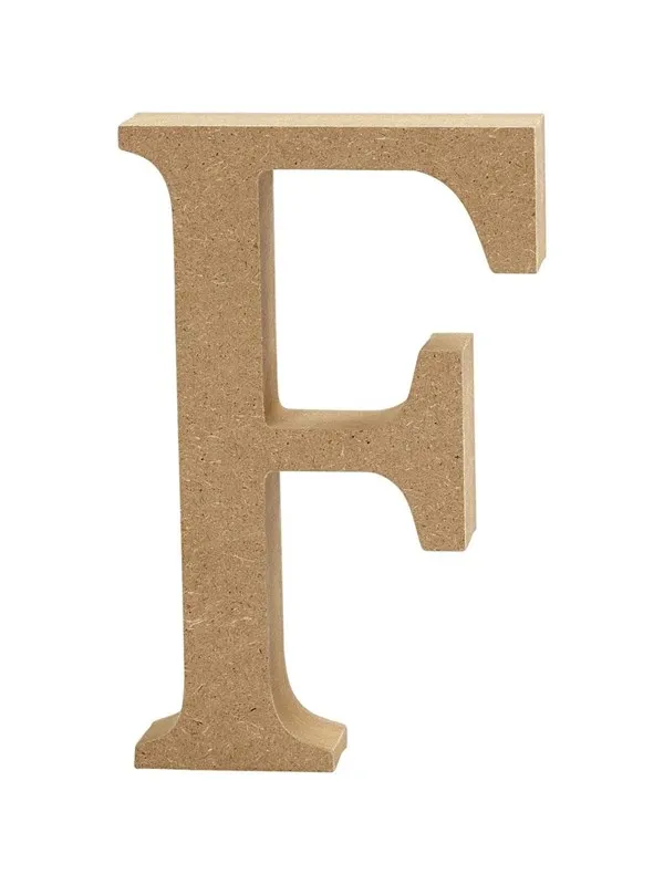 Creativ Company Letter F MDF 8cm 1pc.