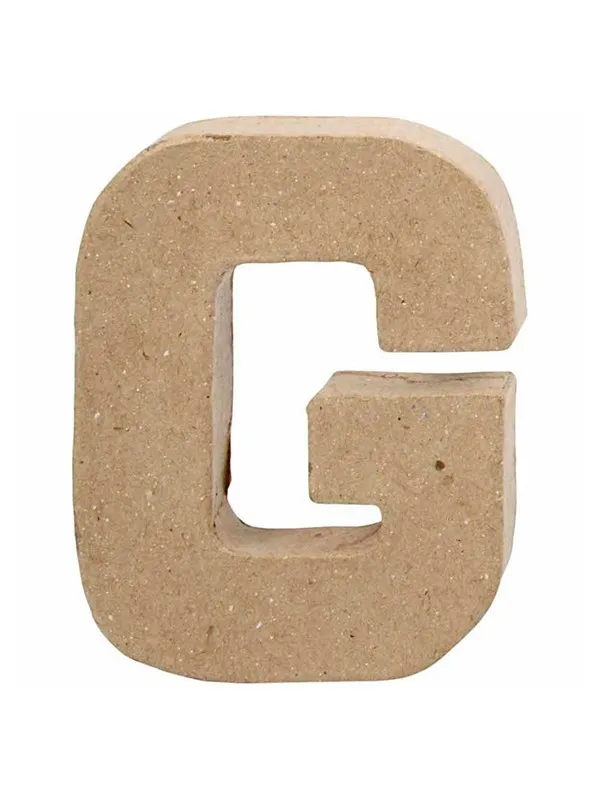 Creativ Company Letter Papier-mache Small - G