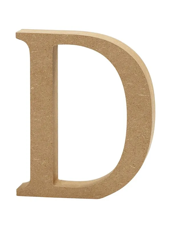 Creativ Company Letter D MDF 8cm 1pc.