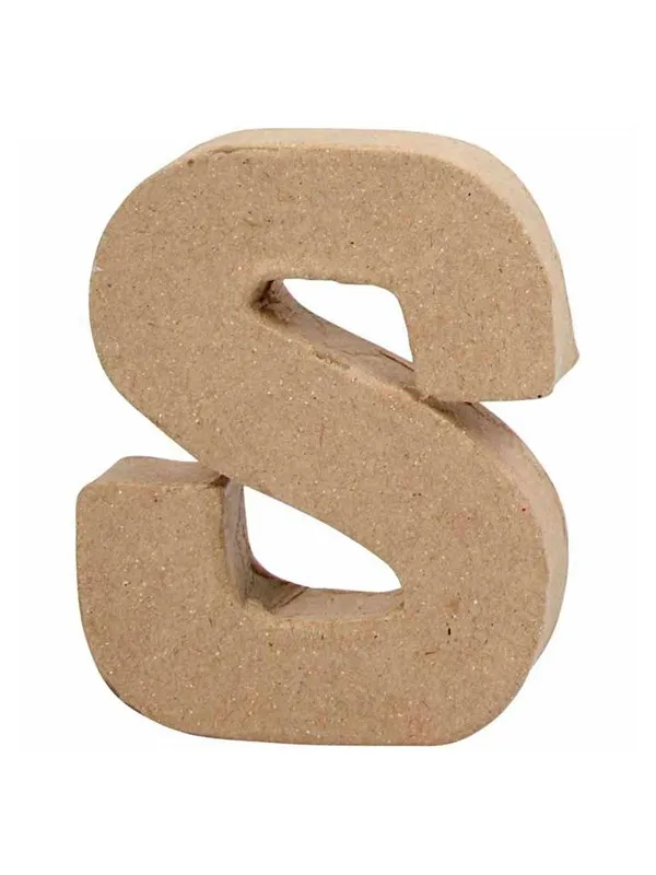Creativ Company Letter Papier-mache Small - S
