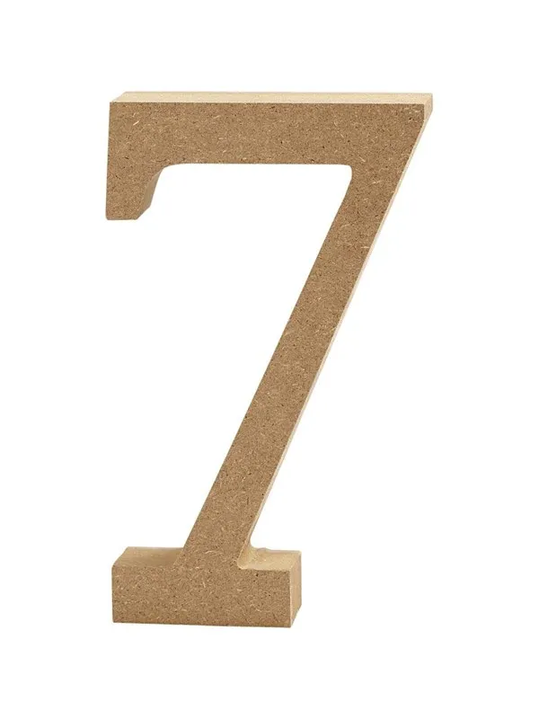 Creativ Company Number 7 MDF 8cm 1pc.