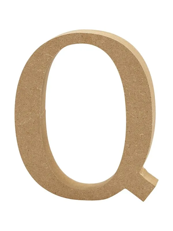 Creativ Company Letter Q MDF 8cm 1pc.