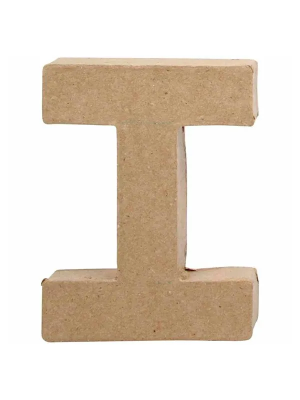 Creativ Company Letter Papier-mache Small - I