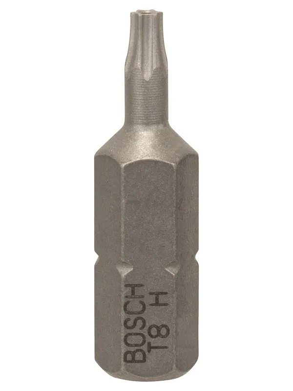 Bosch T8H Security-Torx®-skrutrekkerbit ekstra hard T8H, 25 mm