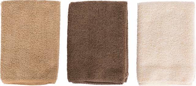 Clean by Nordic assorterte mikrofiberkluter 30x30 cm (3-pk)