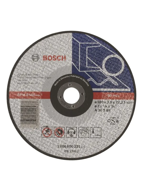 Bosch Kappeskive rett Expert for Metal A 30 S BF, 180 mm, 3,0 mm