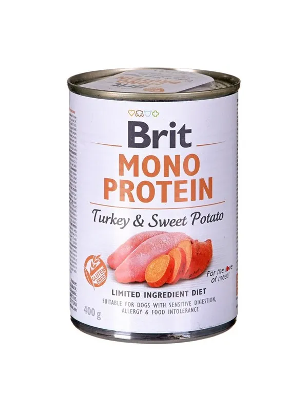 Brit Mono Protein Turkey & Sweet Potato 400g