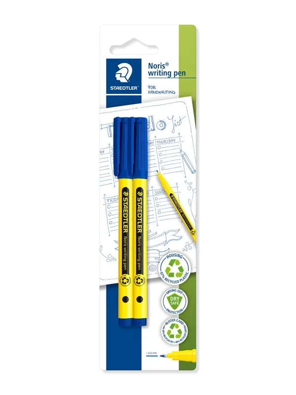 Staedtler Fineliner Noris writing pen 2pcs