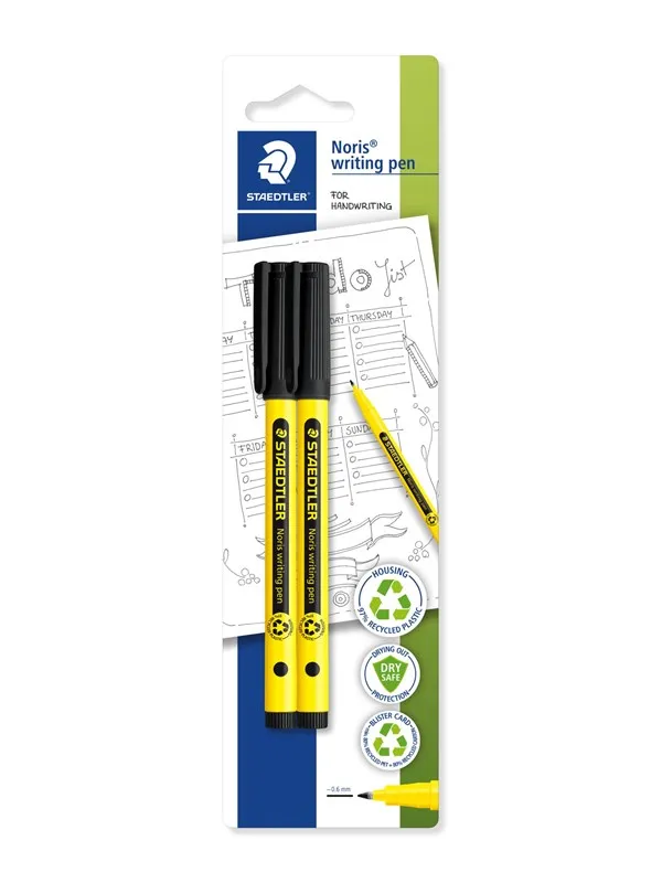 Staedtler Fineliner Noris writing pen 2pcs