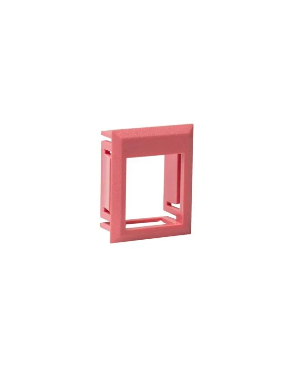 Leviton Insert frame leviton keystone red for dk outlet