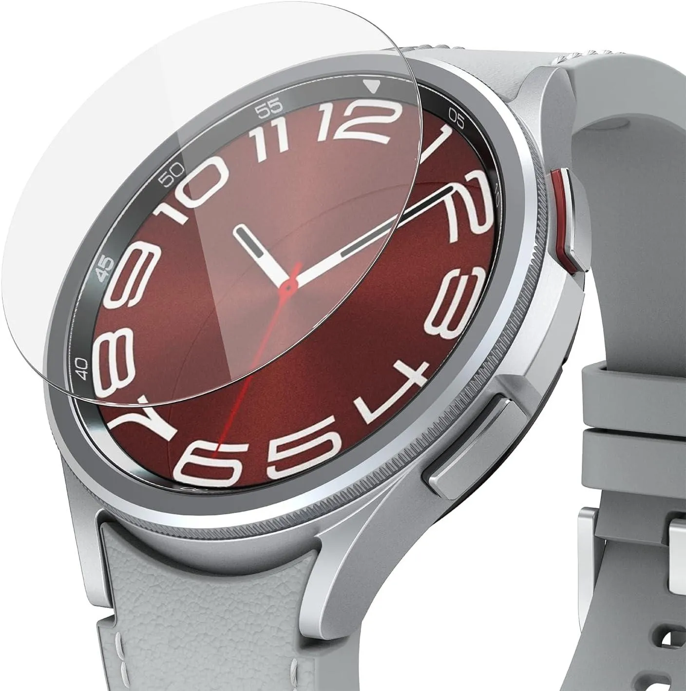 2x Skjermbeskytter for herdet glass til Samsung Galaxy Watch 43mm