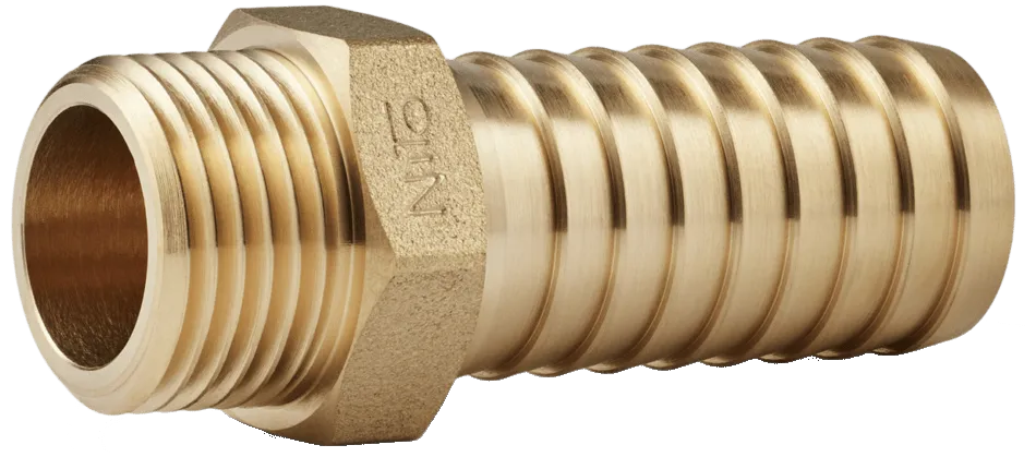 Nito 1/2" male bsp with 3/4" hose tail (bspp)