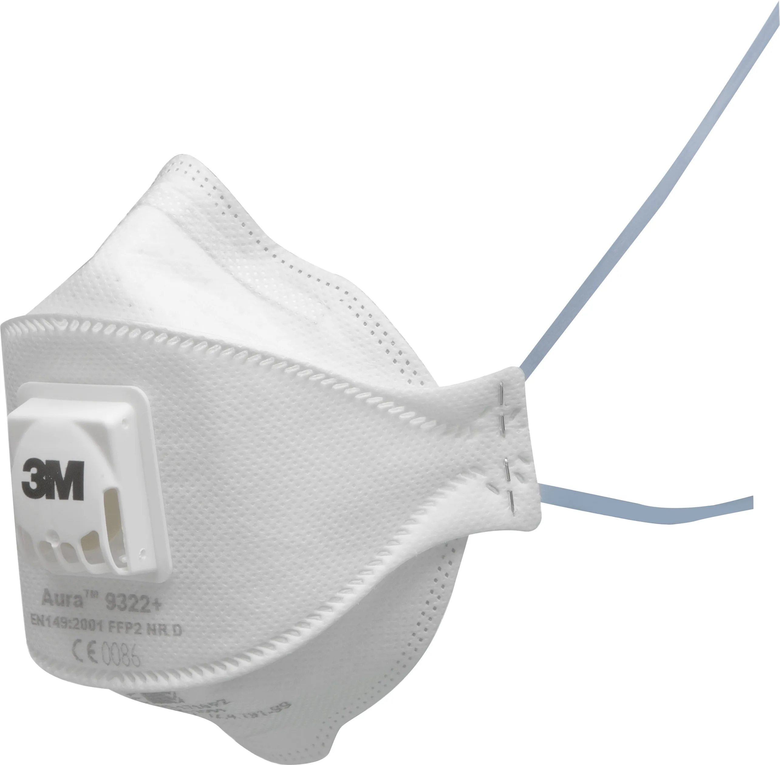 Aura 9322+ Bulk støvmaske FFP2 med ventil 330 stk. pakke
