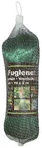 Fuglenett 10x15mm Grønn Plast 10x2m