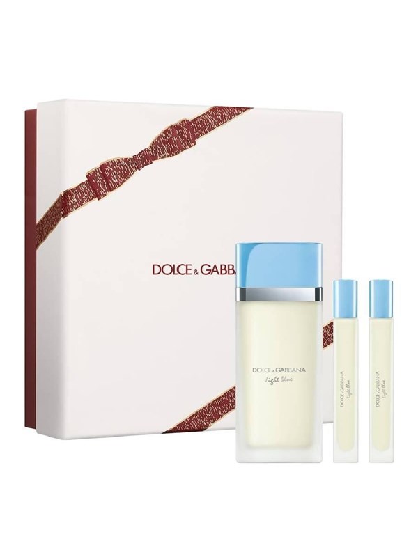 Dolce & Gabbana Light Blue Eau De Toilette 120ml. - Gift Set