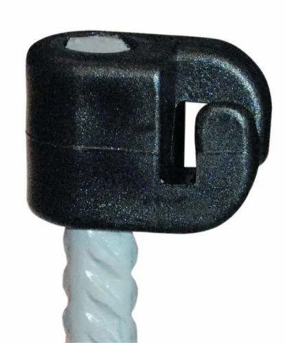 Isolator 8 mm svart 25 stk