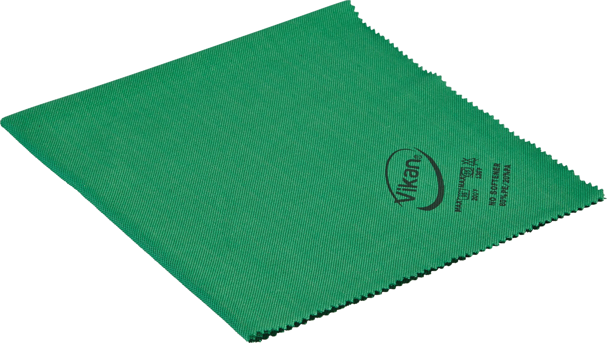 Polerklut mikrofiber, 40×40 cm, grønn