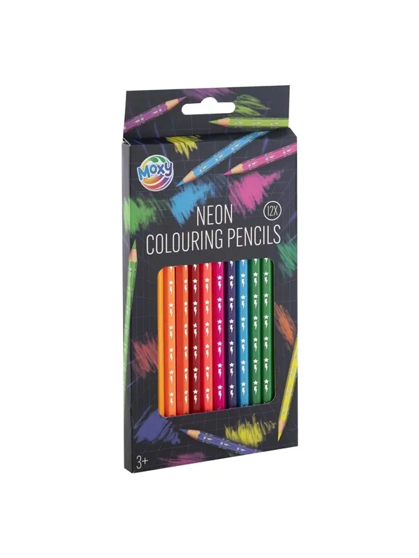 Creative Craft Group Neon Colored Pencils 12 pcs.