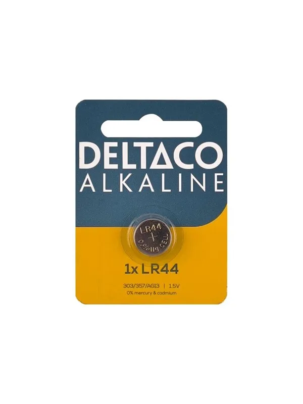 Deltaco battery x LR44 - Alkaline