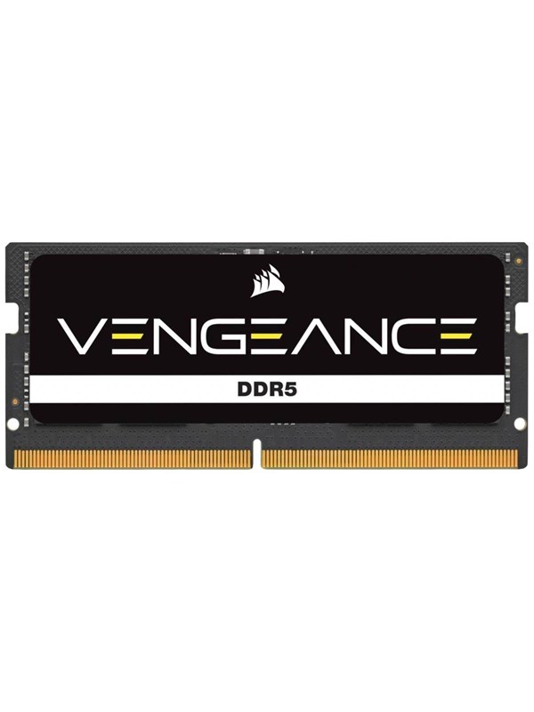 Corsair Vengeance SODIMM DDR5-5200 - 16GB - CL44 - Single Channel (1 pcs) - Intel XMP - Svart