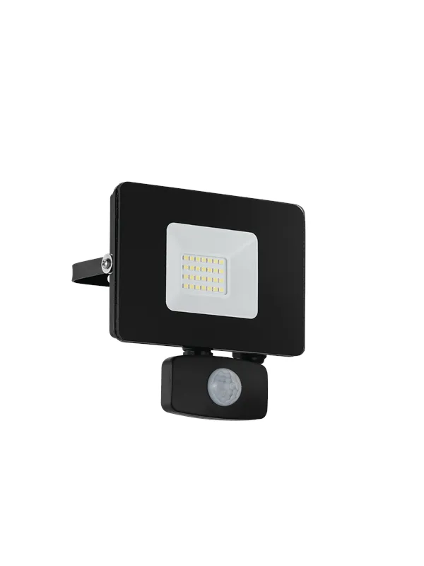 EGLO FAEDO 3 outdoor floodlight with sensor LED 21W 5000K black