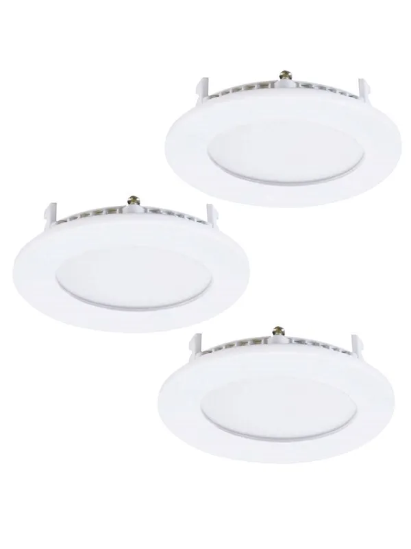 EGLO FUEVA 3 INNEBYGD. SETT Ø85 3X2,7W 3X300LM