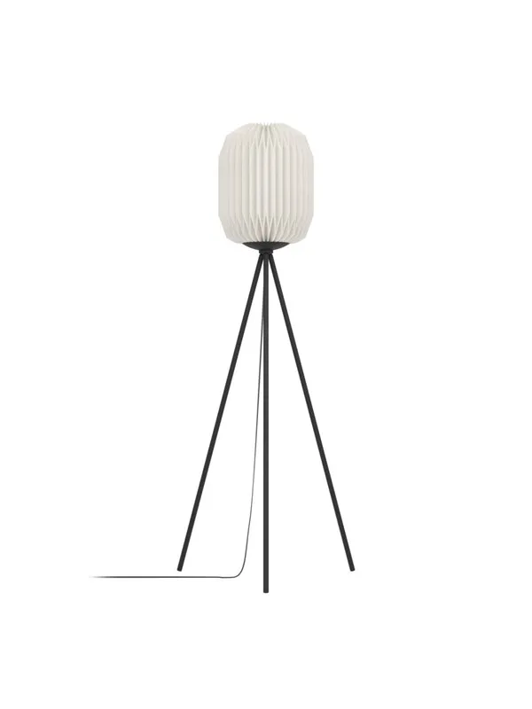 EGLO BELGRAVE FLOOR H1415 E27 SVART/HVIT FSC