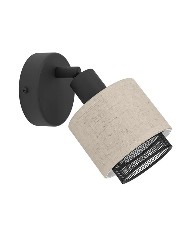 EGLO ROSLEY SPOT E14 SVART/LIN