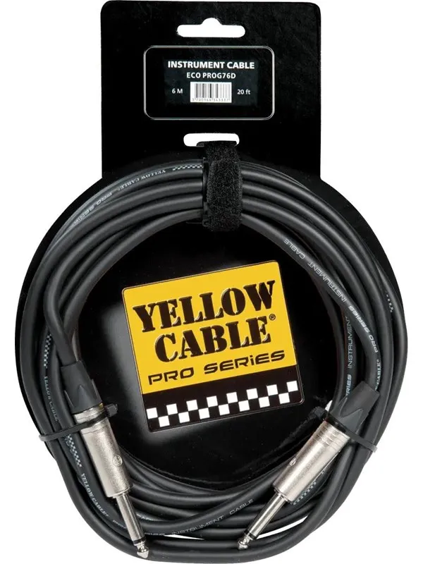 Yellow Cable PRO76D - Neutrik 1/4 jack/jack-kabel 6 meter