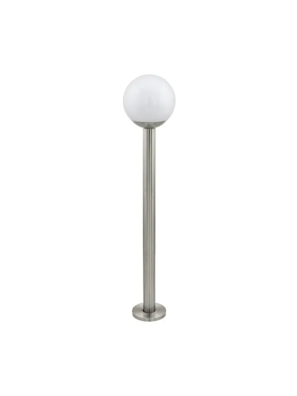 EGLO NISIA-Z garden lamp tall stainless steel/white