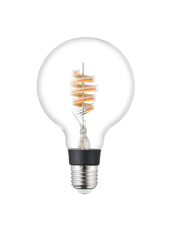 EGLO CONNECT-Z LED G95 4.9W RGB+TW E27 clear