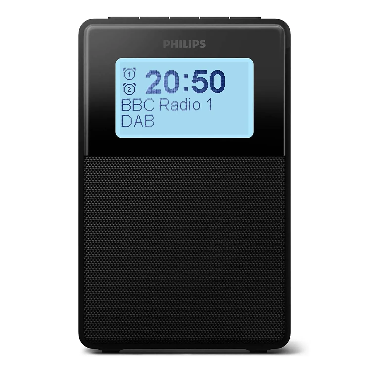 Philips TAR5100/10 Clockradio - Mono - Svart