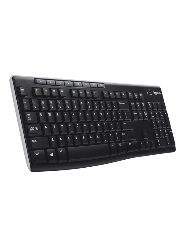 Logitech Wireless Keyboard K270 - Tastatur - Spansk