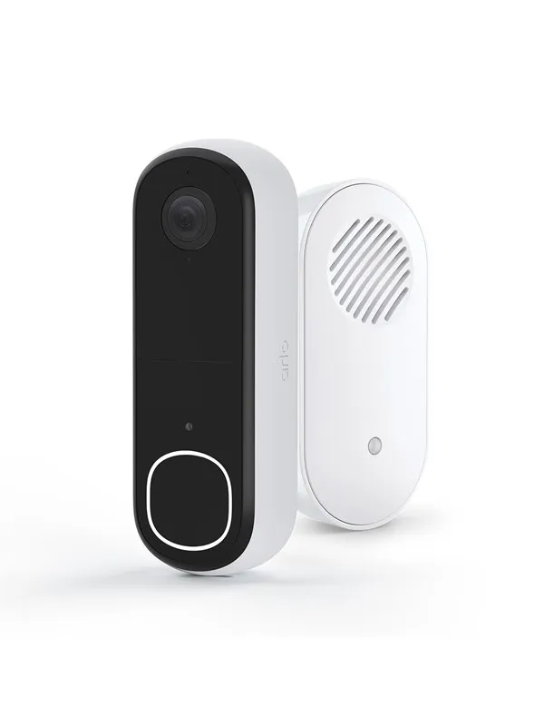 Arlo 2K videoringeklokke + chime
